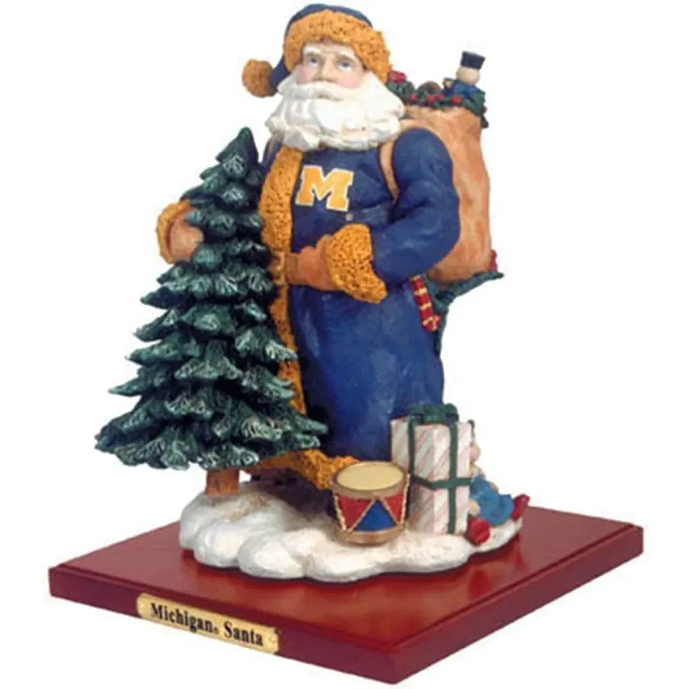 Collegiate Collectibles Michigan Wolverines Santa 8